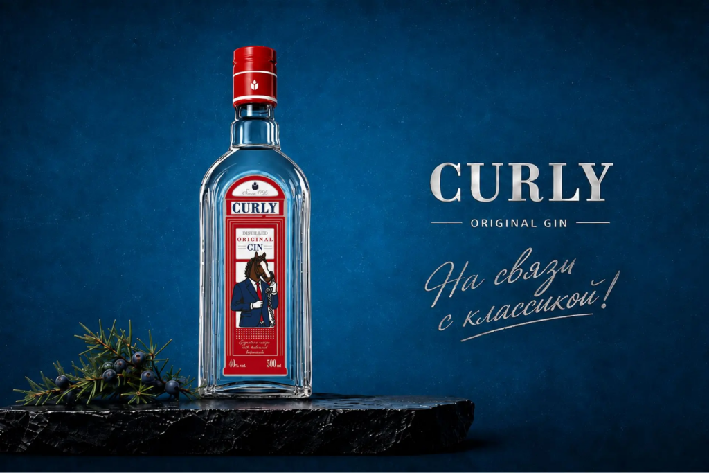 Башкирская кудрявая лошадь стала вдохновением для нового джина CURLY